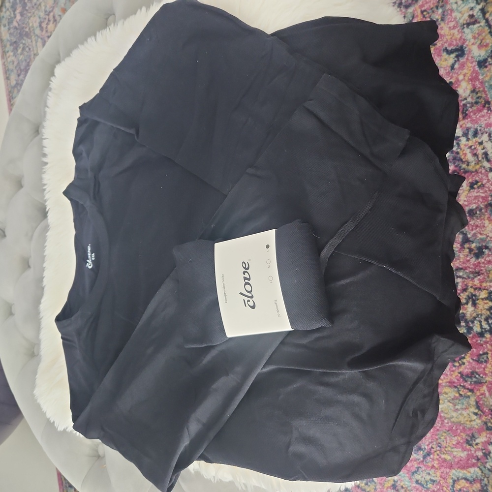 Brand New Clove Underscrub Shirt & Compression Socks